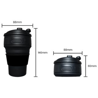 Collapsible Silicone Travel Cup Edition V2 - 350ml