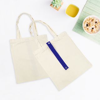 COLOR Strap Foldable Canvas Bag - 8oz (340x400)