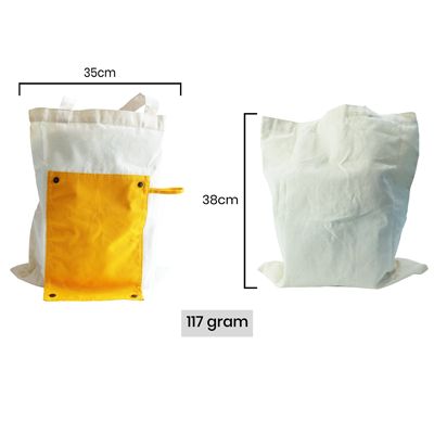 COLOR Foldable Canvas Bag - 8oz (350x380)