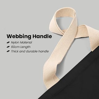 Colour Strip Black Canvas Bag V2 - 10oz (400x350x100)