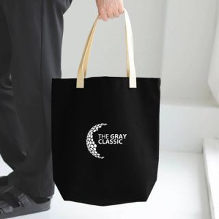 Colour Strip Black Canvas Bag – 10oz (340x310x100)