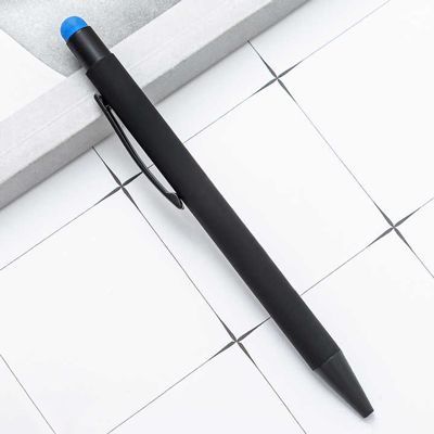 COLOUR Press Action Metal Ball Pen with Stylus