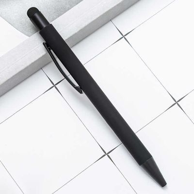 COLOUR Press Action Metal Ball Pen with Stylus