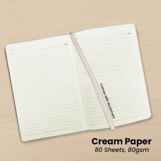 ECO-CORK Notebook with Velvet Tone