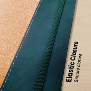 ECO-CORK Notebook with Velvet Tone