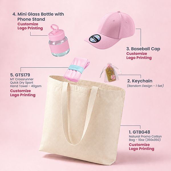 Courage in Pink 5 in 1 Gift Set