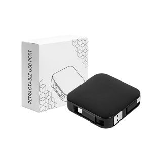 CUBE 5-in-1 Retractable USB Port