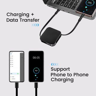 CUBE 5-in-1 Retractable USB Port