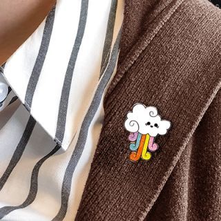 Custom Made Hard Enamel Collar Pin