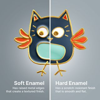 Custom Made Soft Enamel Collar Pin