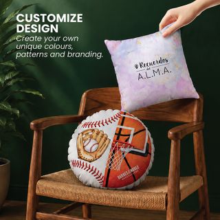 Custom Shaped Polyester Throw Pillow