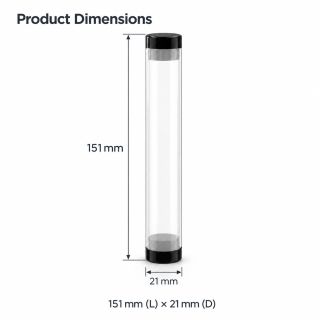 Cylinder PP Pen Case