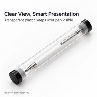 Cylinder PP Pen Case