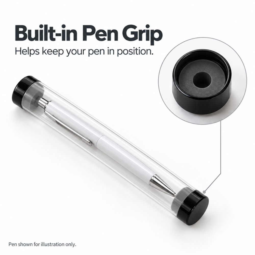 Cylinder PP Pen Case
