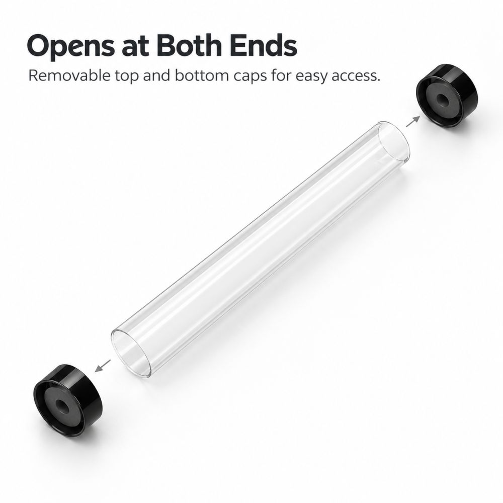 Cylinder PP Pen Case
