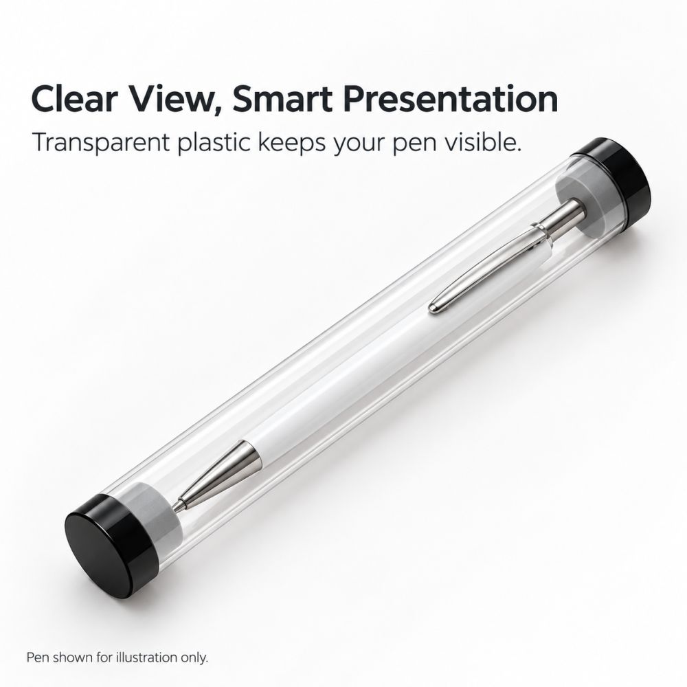 Cylinder PP Pen Case