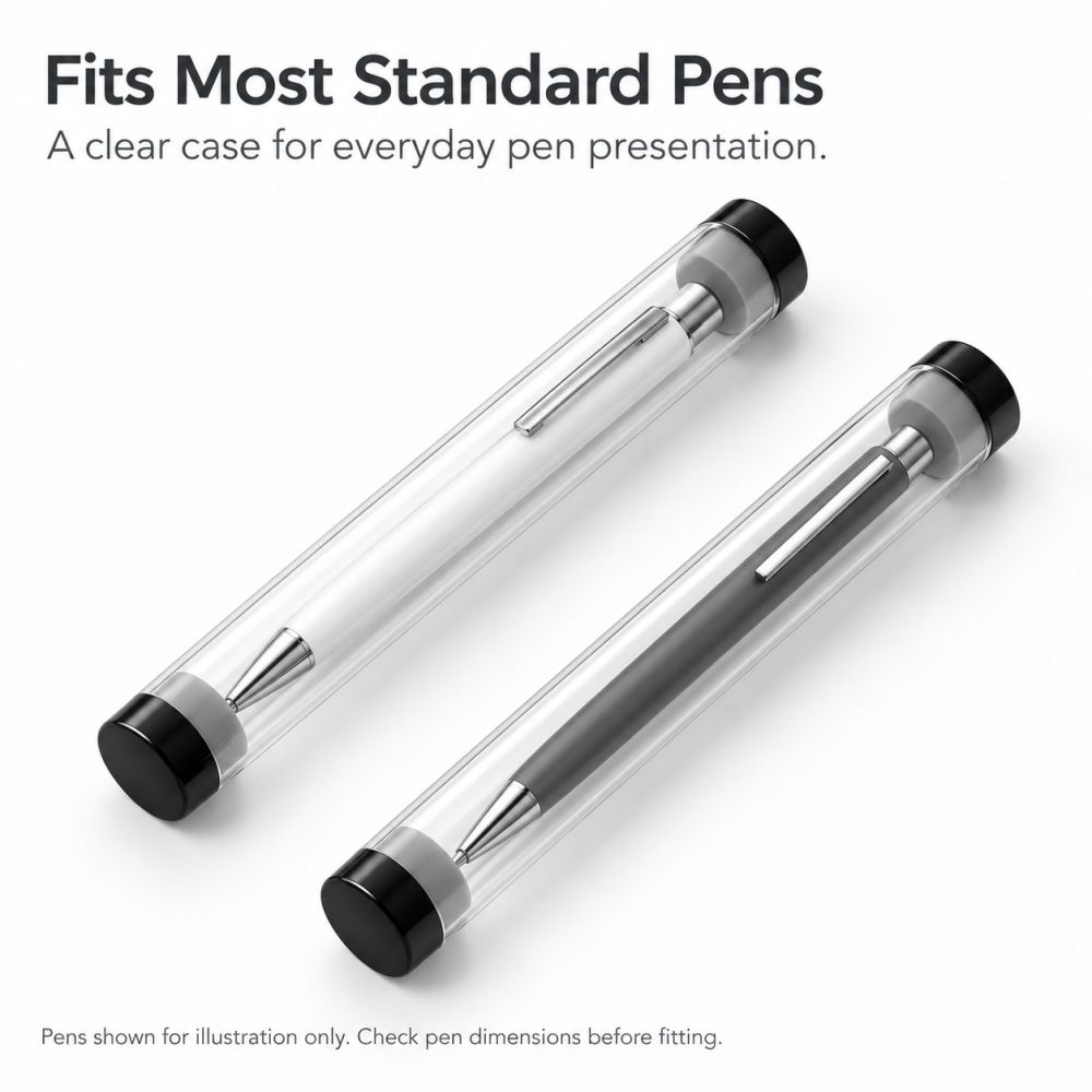 Cylinder PP Pen Case