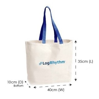 Duo Tone Canvas Bag - 12oz (350x400x100)