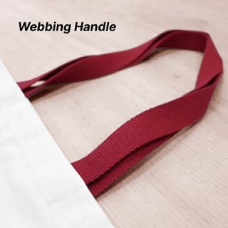 Duo Tone Canvas Bag Webbing Handle - 12oz (350x400x100)