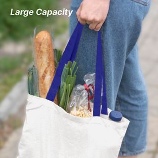 Duo Tone Canvas Bag Webbing Handle - 12oz (350x400x100)