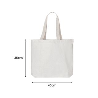 Duo Tone Canvas Bag Webbing Handle - 12oz (350x400x100)