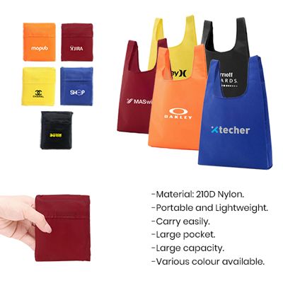 EASY Foldable Nylon Shopping Bag