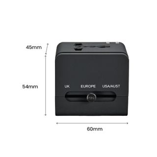 EASY Travel Adapter 1 USB + 1 Type-C Charger