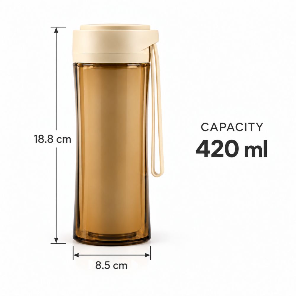 ECO Double Layer PP Bottle - 420ml