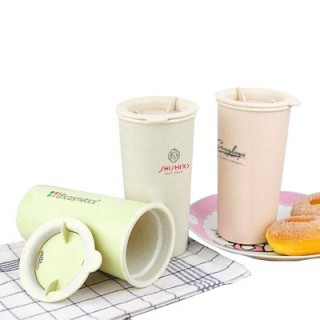 Eco-Wheat Natural Straw Tumbler - 400ml