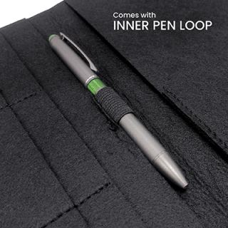 Felt Passport Multi-purpose Pouch with Pen Loop