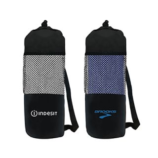 Full Cotton Bath Towel with Drawstring Pouch (1400x700) - 380g