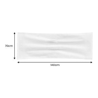 Full Cotton Bath Towel with Drawstring Pouch (1400x700) - 380g
