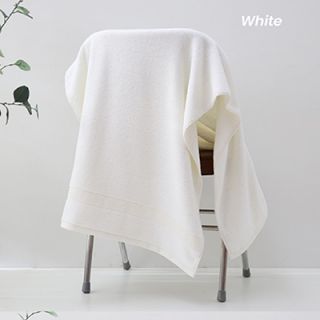 Full Cotton Bath Towel with Drawstring Pouch (1400x700) - 380g