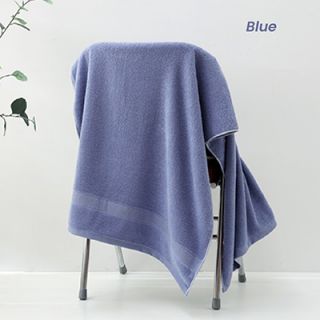Full Cotton Bath Towel with Drawstring Pouch (1400x700) - 380g
