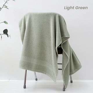Full Cotton Bath Towel with Drawstring Pouch (1400x700) - 380g
