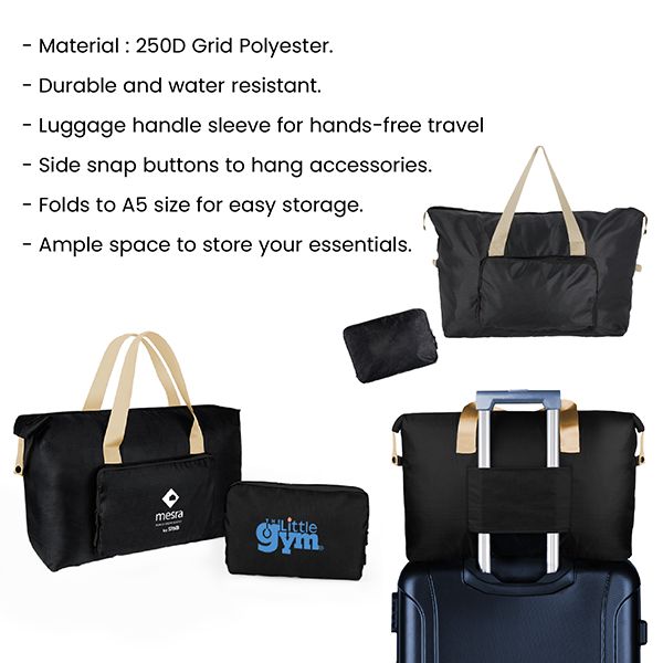 HOLIDAY Foldable Travel Duffle Bag
