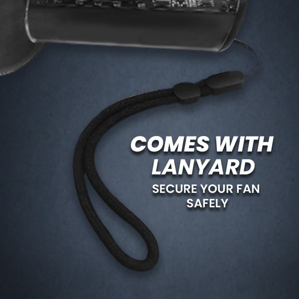 ICEFLOW Turbo Handheld Mini Fan - 3000mAh