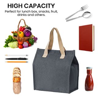 Insulated Thermal Polyester Lunch Cooler Bag - M