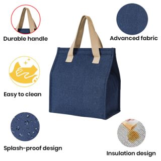Insulated Thermal Polyester Lunch Cooler Bag - M