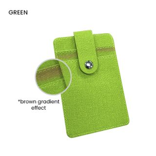 Korea Fabric ID Holder with Snap Closure