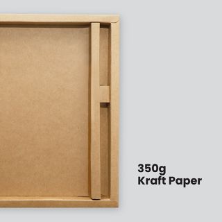 KRAFT Notebook with Pen Gift Box