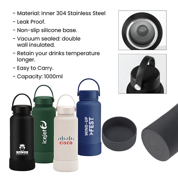 LANTERN Thermos Stainless Steel Bottle - 1000ml