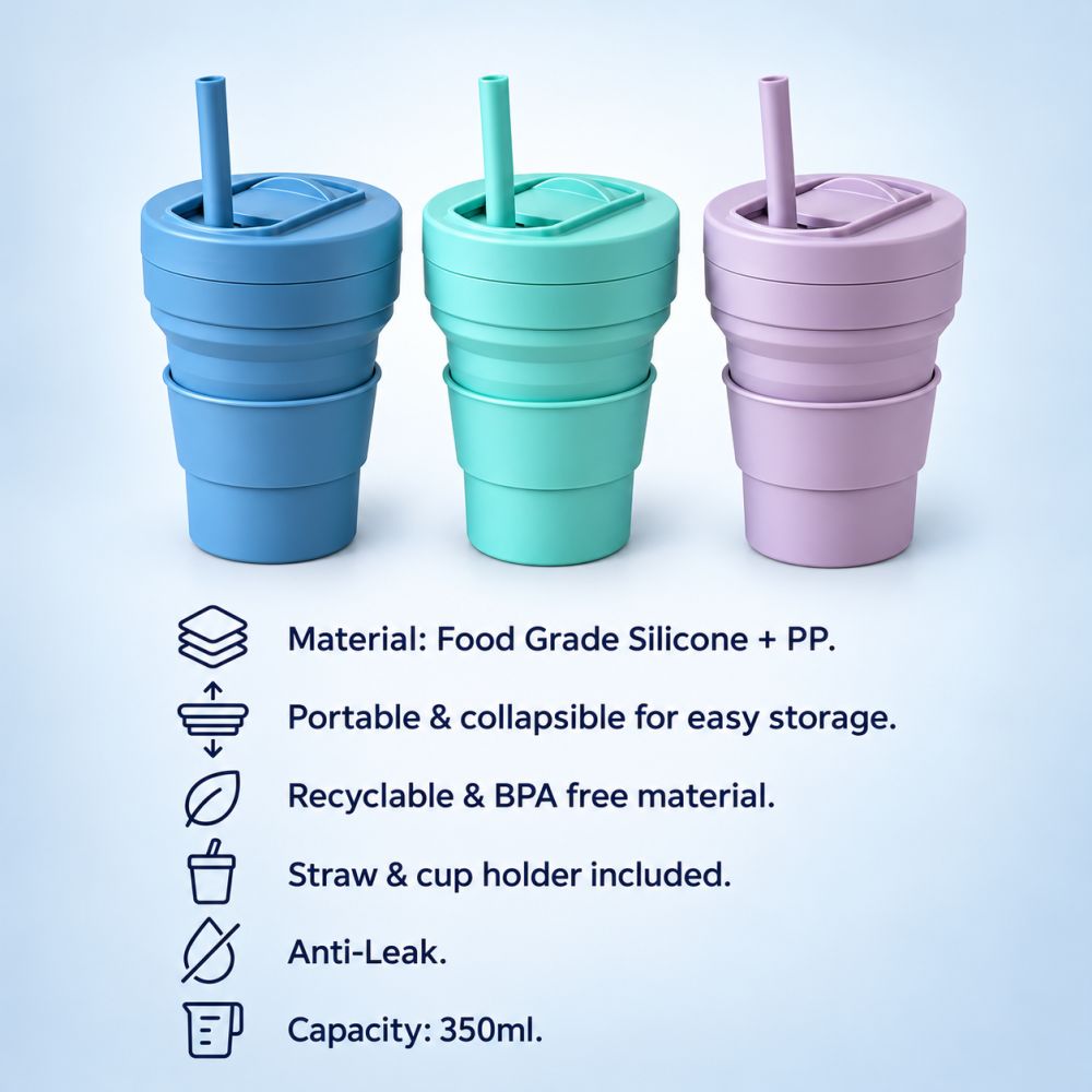 LiCO Collapsible Silicone Cup-350ml