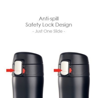 Lock Tech Stainless Steel Vacuum Thermos Flask - 500ml