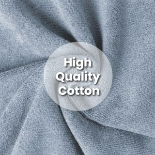 LUFY Full Cotton Bath Towel with Drawstring Pouch (1400x700) - 380g