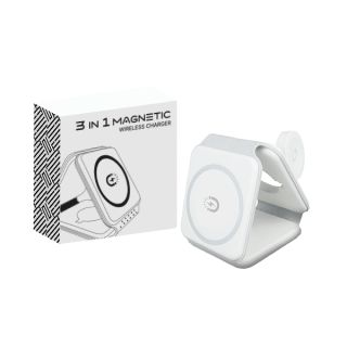 Magfold 3 in 1 Magnetic Wireless Charger
