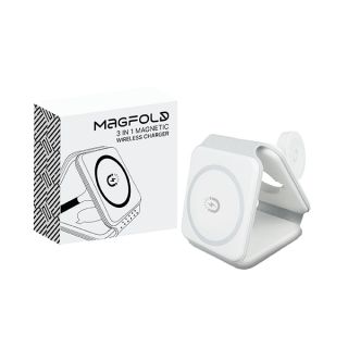 Magfold 3 in 1 Magnetic Wireless Charger