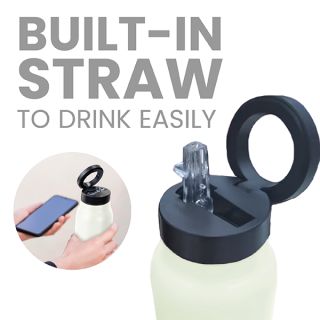 MAGG Magnetic Ring S.S Thermos with Straw Lid - 720ml