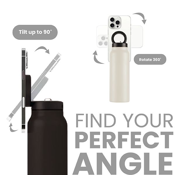 MAGG Magnetic Ring S.S Thermos with Straw Lid - 720ml