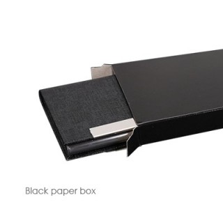 Magnetic Faux Leather Name Card Holder